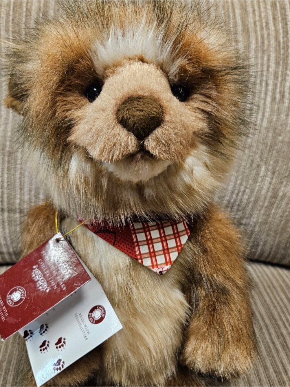 Charlie Bears Rockpile Weasel Bearhouse NWT